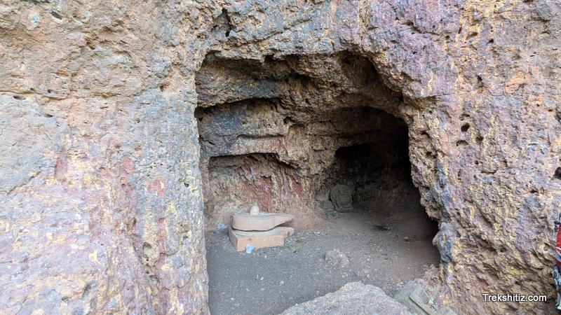 Cave at left side of Giriling Mandir,Juna Panhala